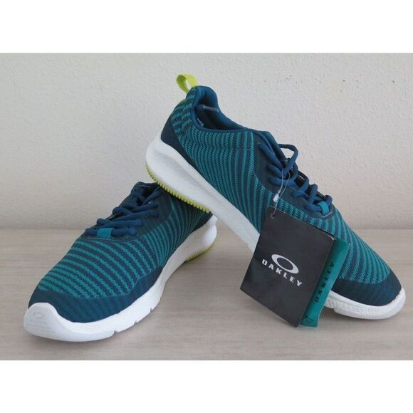 Oakley FOF100140-6AD Men's Sz 10 Lake Blue EV Zero Pattern Dry Training Shoes - Picture 1 of 10